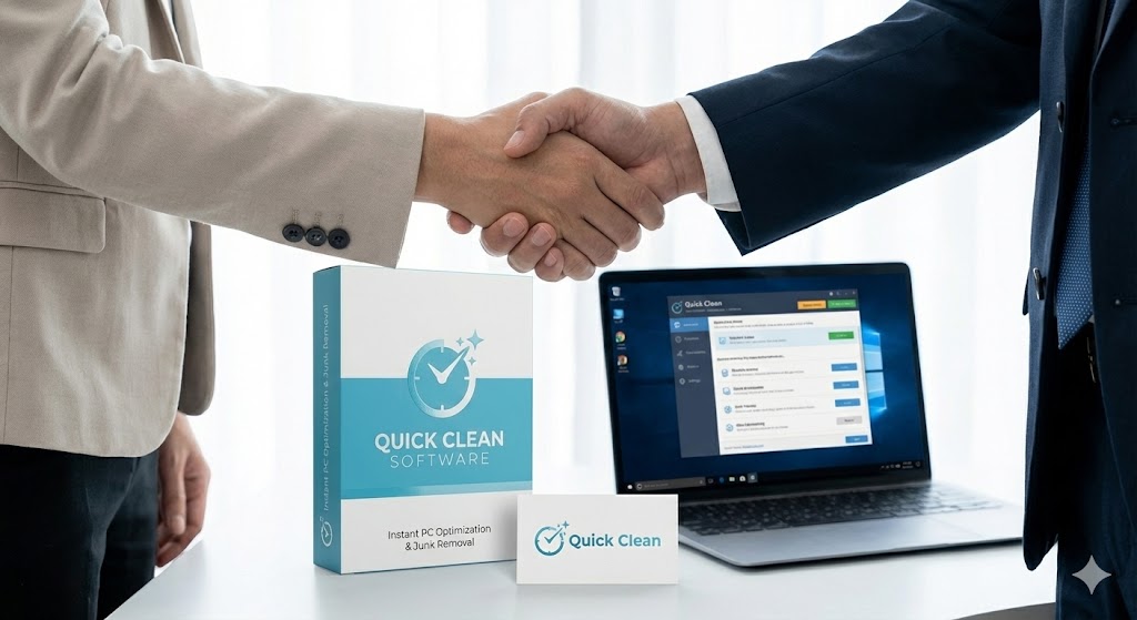 Quick Clean software partnership collaboration